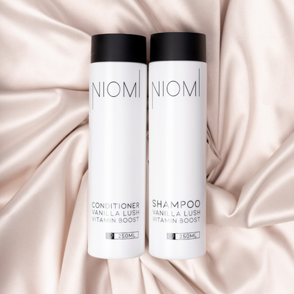 NIOMI Vanilla Lush, Vitamin Boost Shampoo and Conditioner